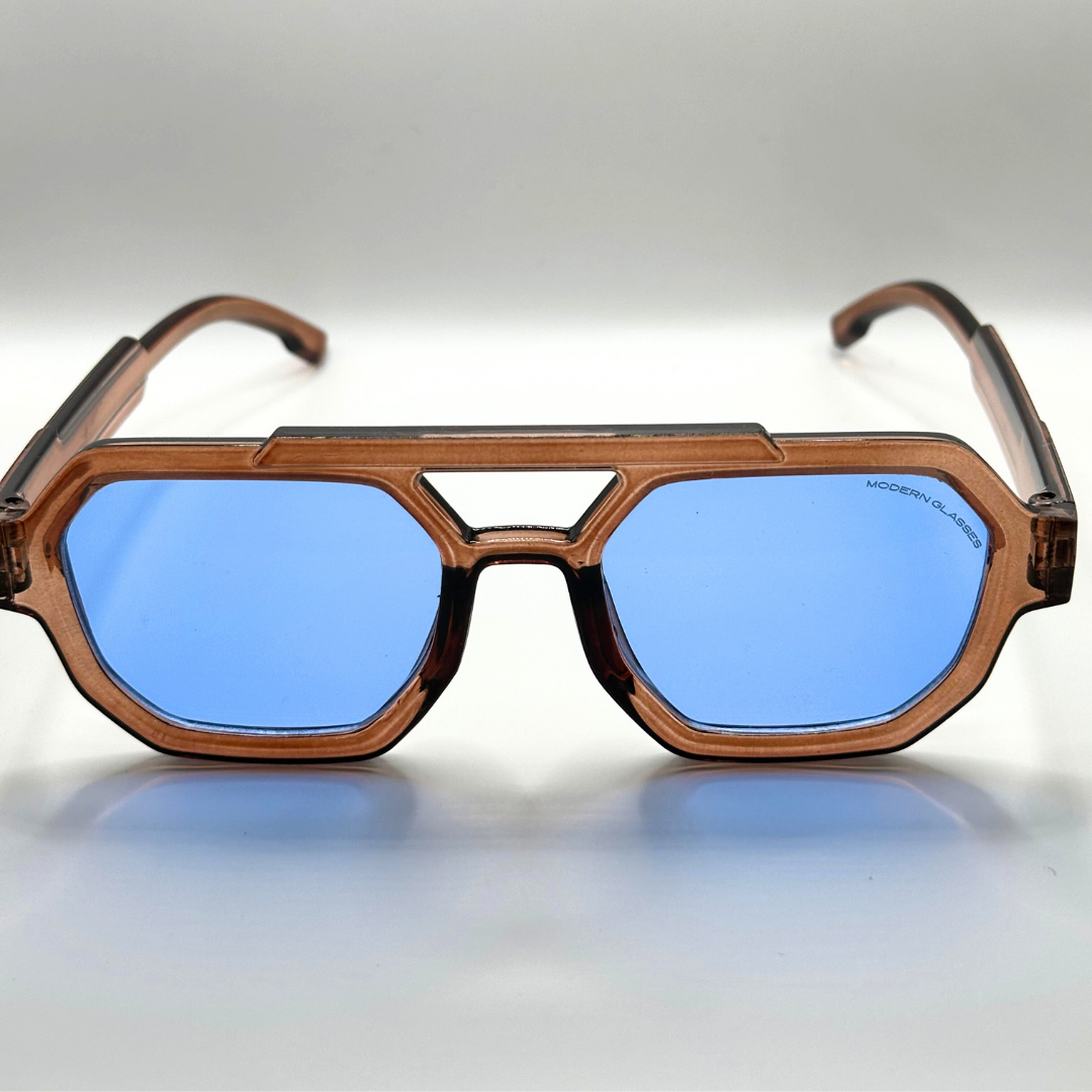AVIADOR BRONW - BLUE.
