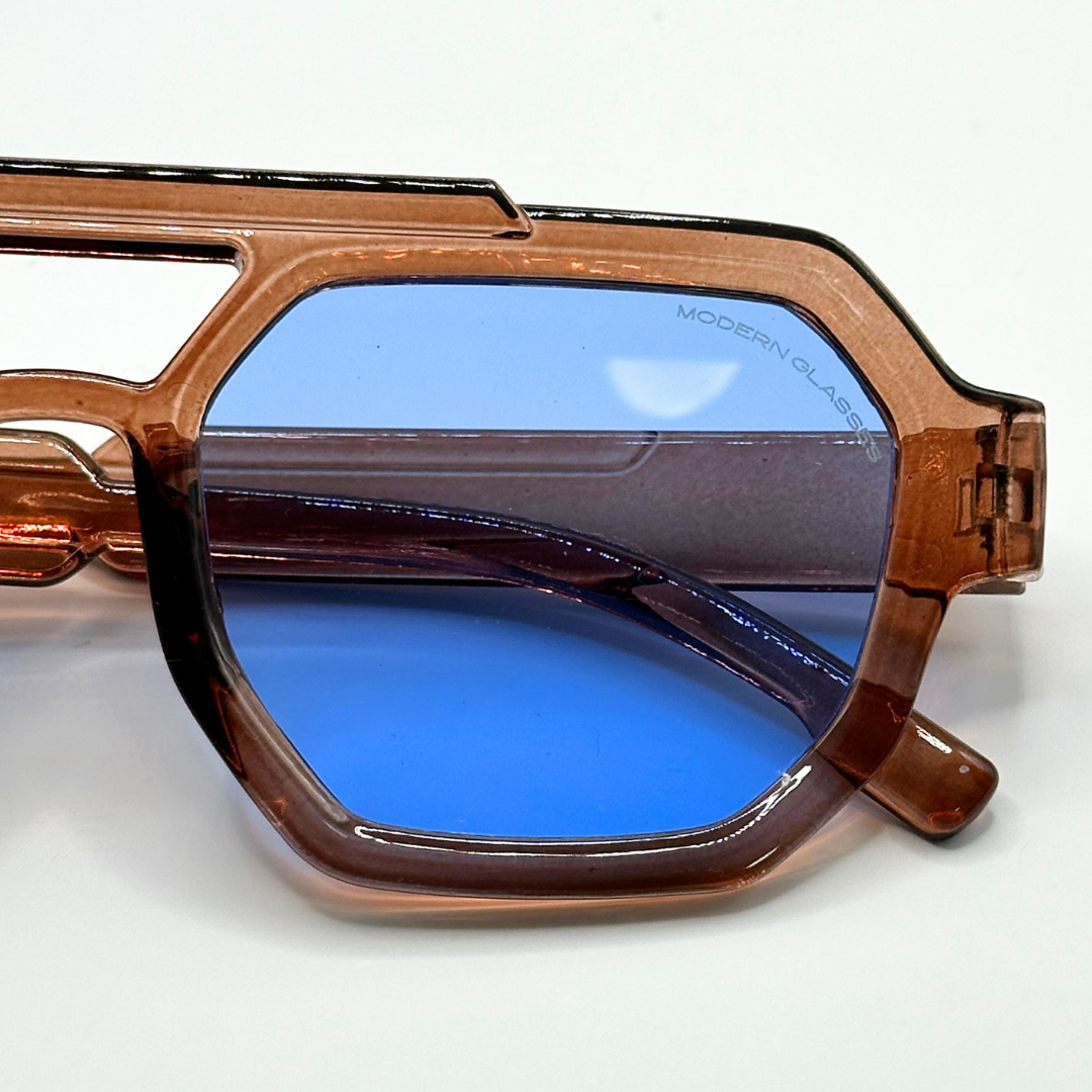 AVIADOR BRONW - BLUE.