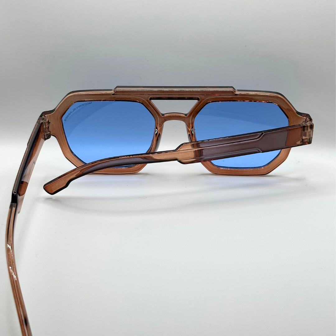 AVIADOR BRONW - BLUE.
