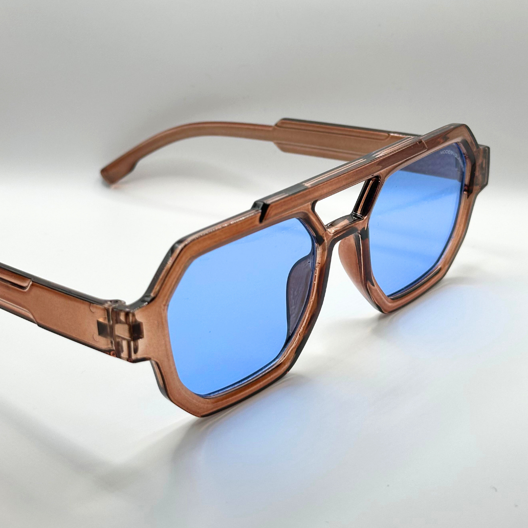 AVIADOR BRONW - BLUE.
