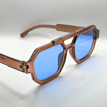 AVIADOR BRONW - BLUE.